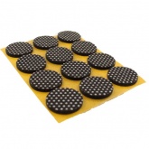 25mm Round Non Slip Self Adhesive Felt Pads Ideal For Furniture & Also For Table & Chair Legs